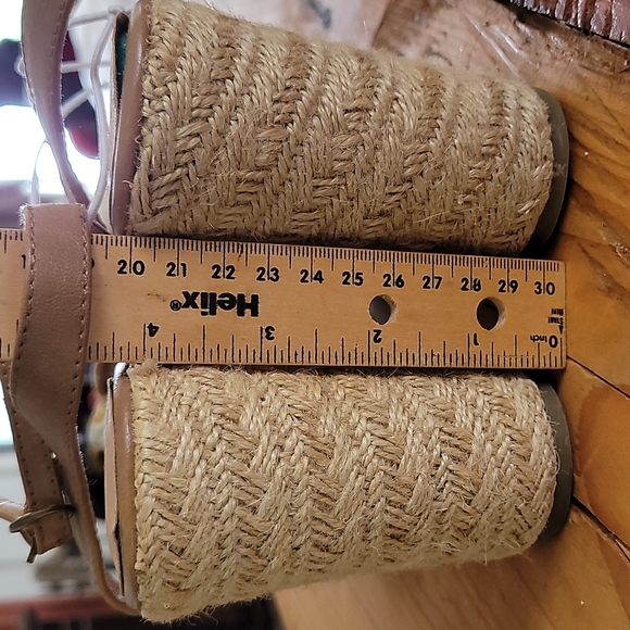 Xhileration chunky wedge espadrille opentoe sandal - Picture 6 of 12